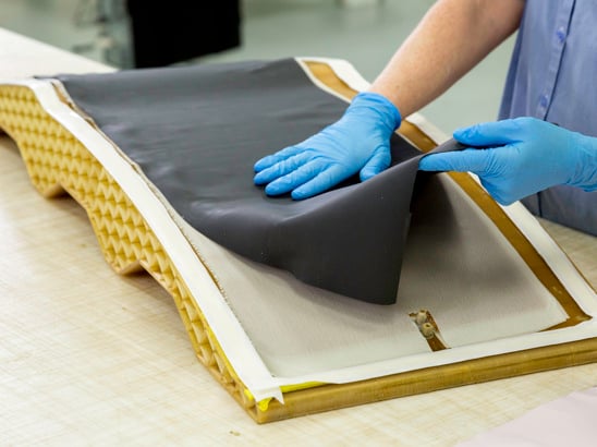 Chair 3D printed using FDM composite tooling